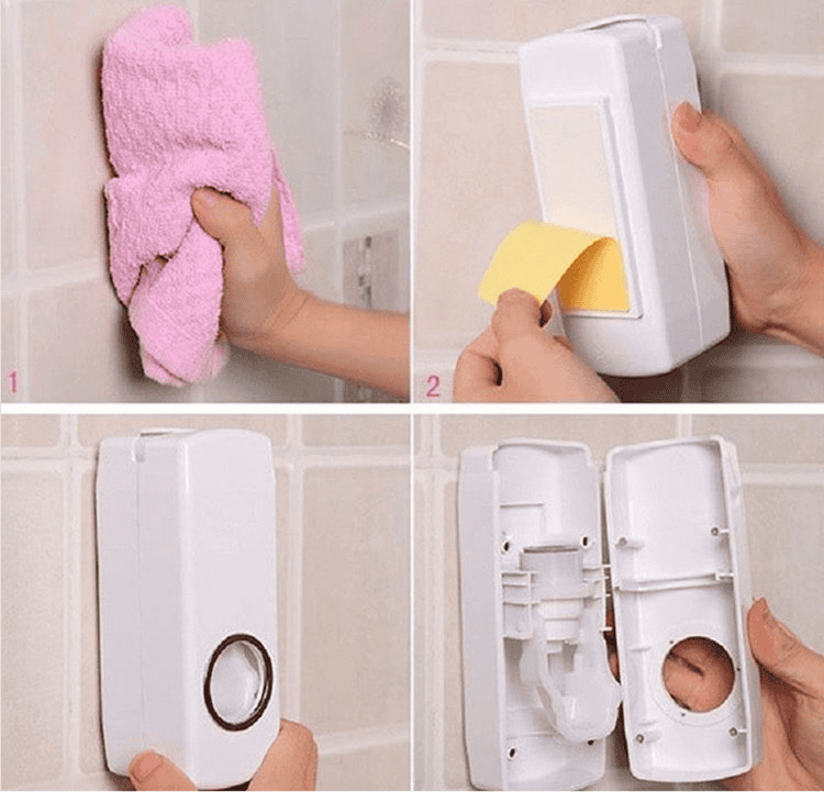 Automatic Toothpaste Dispenser Set, Toothpaste Squeezer, Hands Free Toothpaste Dispenser, Toothbrush Holder Automatic Toothpaste Dispenser Set, Toothpaste Squeezer, Hands Free Toothpaste Dispenser, Toothbrush Holder
